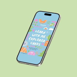Learn with Me - Explorer Cards Digital Download