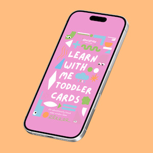 Digital: Learn with Me - Toddler Cards Digital Download