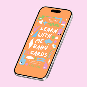 Digital: Learn with Me - Baby Cards Digital Download