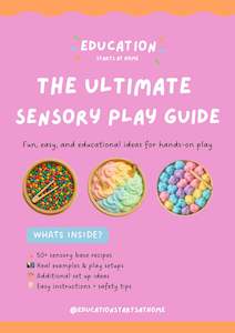 Products: The Ultimate Sensory Play Guide