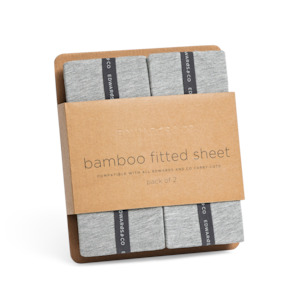 Oscar Mx: Bamboo Carry Cot Fitted Sheets (2pcs)