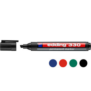 edding 330 permanent marker chisel tip