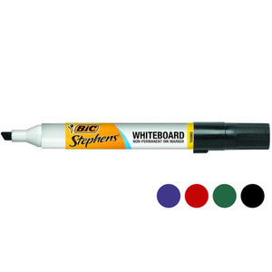 bic velleda chisel tip whiteboard marker each