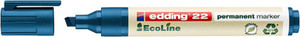 edding 22 ecoline permanent marker, chisel tip (each)