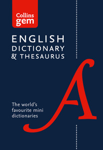 Products: collins gem english dictionary & thesaurus