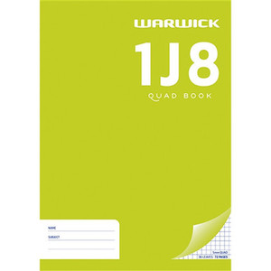 1j8 warwick exercise book