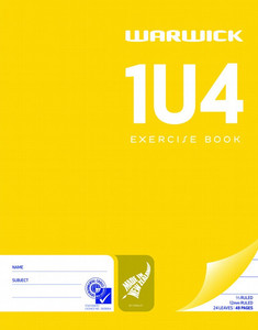 1u4 warwick exercise book