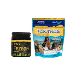 Frontpage: Eezapet 30ml plus Hoki Treats