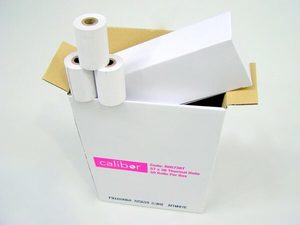 Products: Calibor Thermal Paper Rolls 57mm x 38mm 50 rolls a box