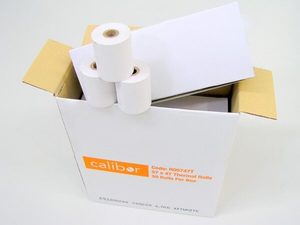 Calibor Thermal Paper Rolls 57mm x 47mm 50 rolls a box