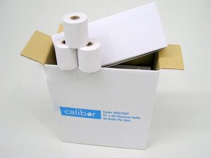 Calibor Thermal Paper Rolls 57mm x 50mm 50 rolls a box