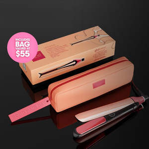 NEW GHD CHRONOS HAIR STRAIGHTENER (26MM PLATE) SUN-KISSED PEACH