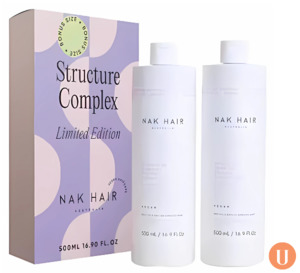 New 500ml Refill: Nak Structure Complex 500ml Duo - Shampoo & Conditioner