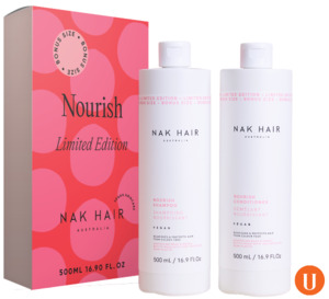 New 500ml Refill: Nak Nourish 500ml Duo - Shampoo & Conditioner