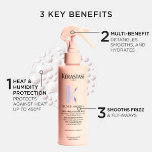 Gloss Absolu: Gloss Absolu Anti-Frizz Glaze Milk For Long Hair Prone To Frizz 190ML