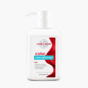 Keracolor: KERACOLOR Color + Clenditioner RED - 355ml