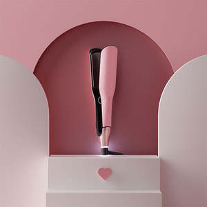 Ghd: NEW GHD CHRONOS MAX  WIDE PLATE HAIR STRAIGHTENER (43MM PLATE) DUSTED PINK