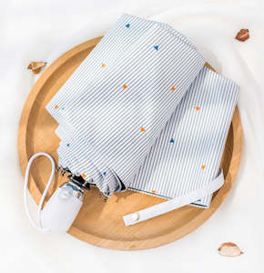 Parasols & Rain Umbrellas: Minimal Stripes Automatic Umbrella with UV Protection