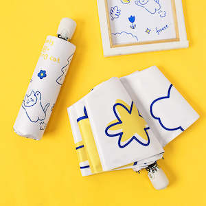 Parasols & Rain Umbrellas: Cartoon Automatic Umbrella with UV Protection