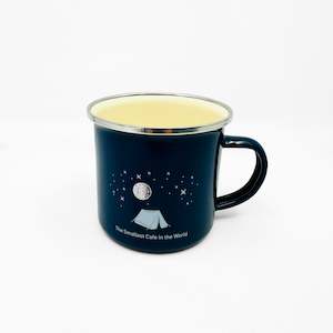 Drinkware: The Smallest Cafe in the World Enamel Mug 350ml