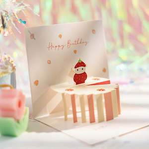 Office Stationary: 3D Birthday Pop Up Card