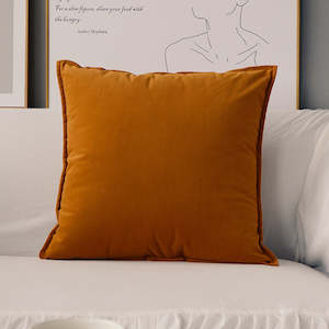 Velvet Square Cushion Cover 45x45cm