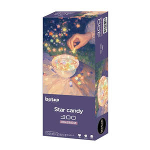 Star Candy Glitter Jigsaw Puzzle (300 Pieces)