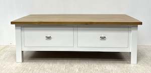 Fontain 2-Drw Coffee Table 2 Tone