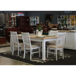Living: Sicily 7-Piece Dining Suite (1.5m)