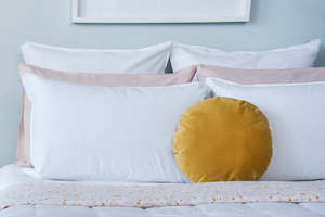 Pillowcase: Linen Pillowcase - Alpine White