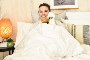 Z Land Alpaca Wool: Alpaca 150gsm Summer Weight Duvet - US Sizes