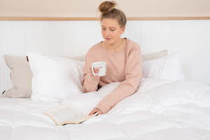 Favourites: 80% Hungarian Duck Down Autumn Weight Duvet - Made in NZ