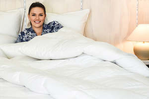 Favourites: 80% Hungarian Goose Down Autumn Weight Duvet - Made in NZ