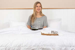 Z Land Alpaca Wool: Alpaca 250gsm Autumn Weight Duvet - Made in NZ