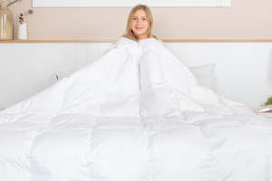 80% Hungarian Goose Down Winter Weight Duvet - Made in NZ