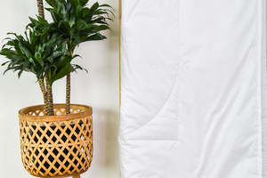 Z Land Alpaca Wool: Wool Summer Weight Machine Washable Comforter - New Zealand Made