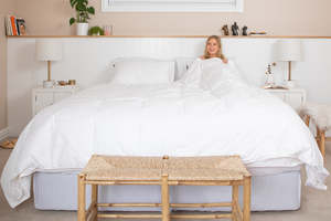 90% Hungarian Goose Down Four Seasons Duvet - Made in NZ