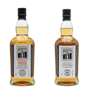 scottish single malts Campbletown: Kilkerran Heavily Peated Batch 8 + Kilkerran 16 Year Old 2023 Edition