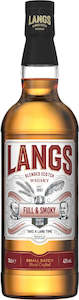 Scottish Blends: Langs 'Full and Smoky' Whisky 700ml