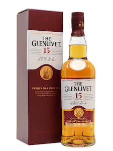 15 Year Old Whisky: Glenlivet 15 Year Old French Oak Reserve 700ml