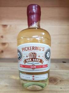 Scottish Gin: Pickerings Gin Oak Aged Batch 2 - Island Version 350ml