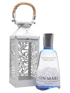 Spanish Gin: Gin Mare Mediterranean Gin Lantern Gift Pack 700ml