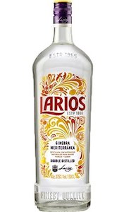 Spanish Gin: Larios London Dry Gin 1000ml