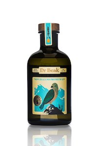 24 Hour Only Daily Sale: Dr. Beak New Zealand Premium Gin 500ml