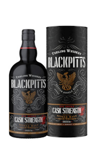 Teeling Irish Whiskey Collection: Teeling Blackpitts Big Smoke Cask Strength Whiskey 700ml