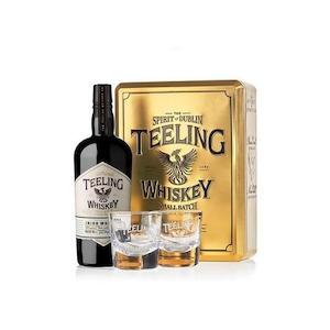Teeling Irish Whiskey Collection: Teeling Small Batch Gold Gift Tin 700ml