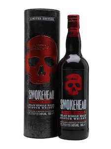 Top 10 Sherry Cask Aged Whisky: Smokehead Sherry Bomb
Islay Single Malt Scotch Whisky
700ml