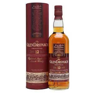 Top 10 Sherry Cask Aged Whisky: Glendronach 12 Year Old Single Malt Whisky 700ml
