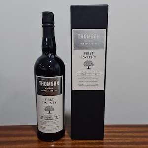 Weltc Whisky Tasting 2nd July: Thomson " First Twenty " Manuka Smoked Whisky 700ml