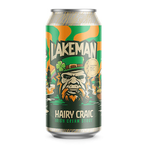 Lakeman Hairy Craic Imperial Irish Cream Stout 9% 440ml Can